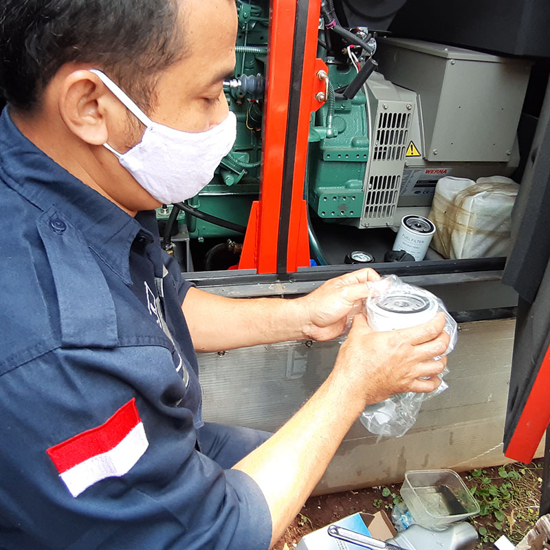 maintenance perawatan genset murah