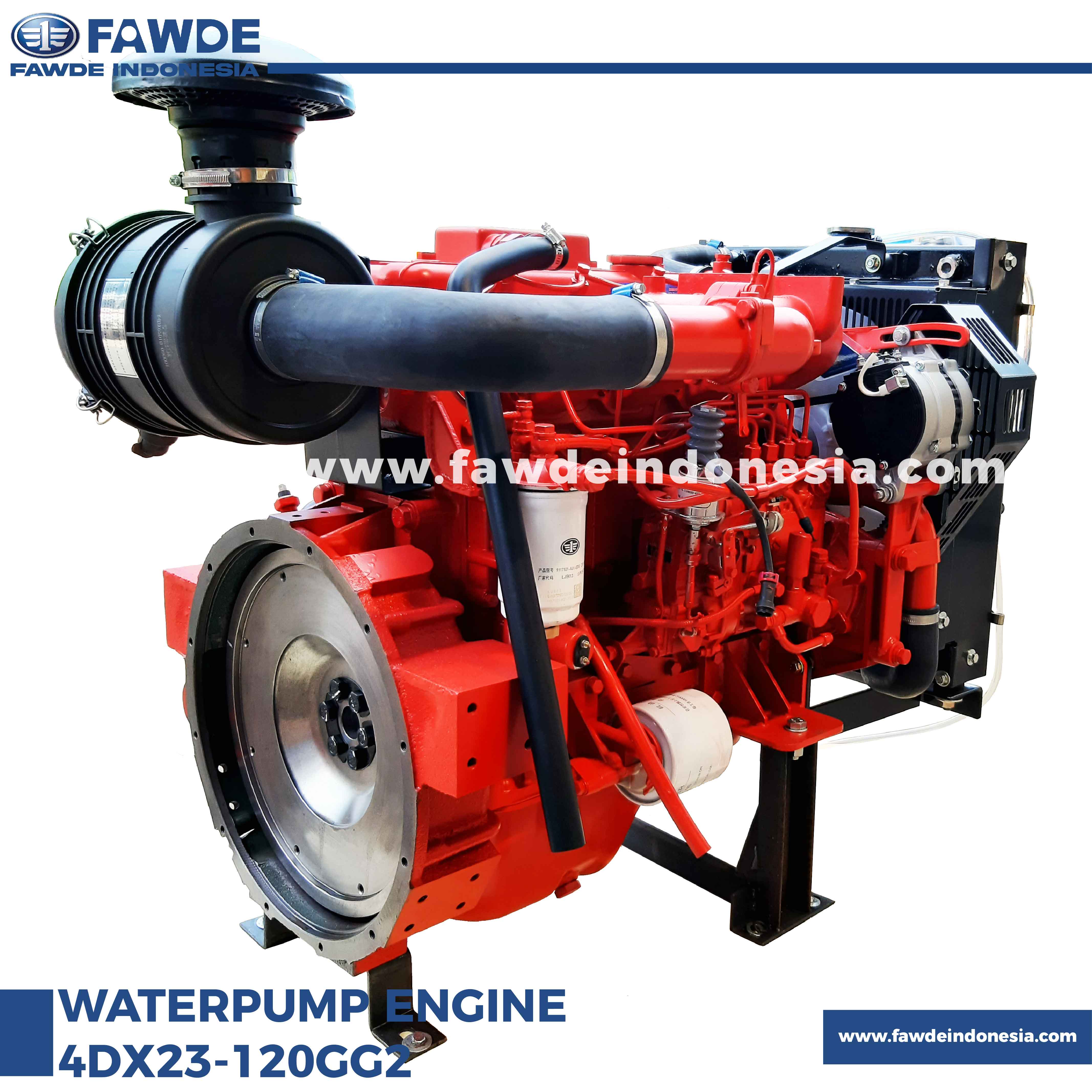 waterpump engine 4DX23-120GG2_2