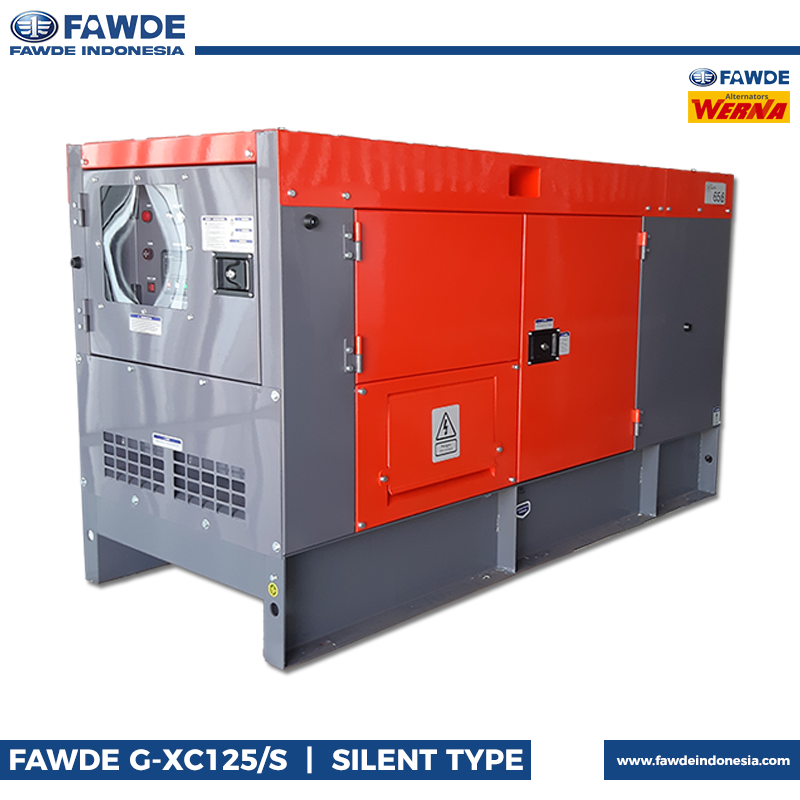 fawde silent 125 kva