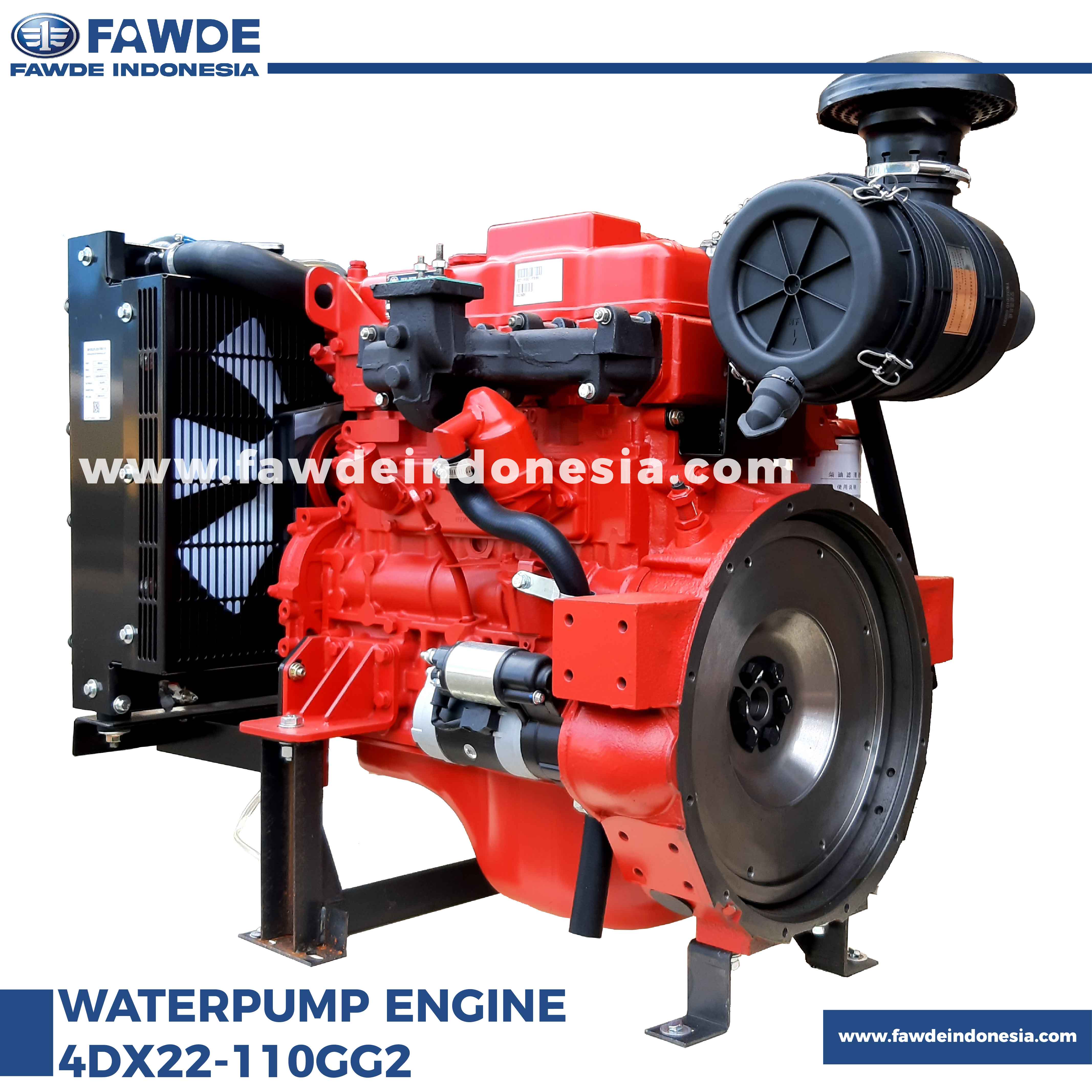 waterpump engine 4DX22-110GG2_1