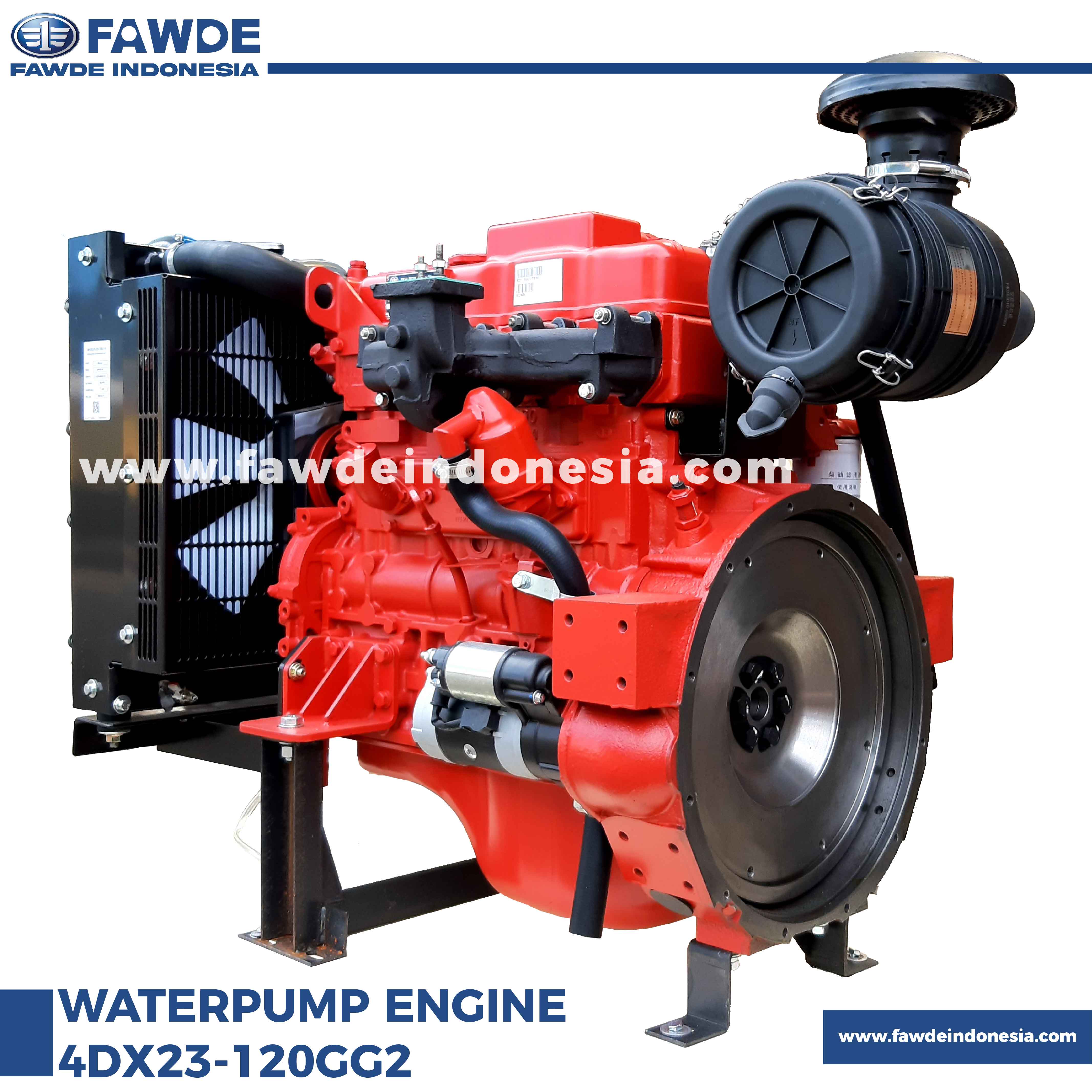 waterpump engine 4DX23-120GG2_1